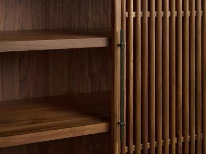 Piermont Modular Reeded Cabinet for Media Storage