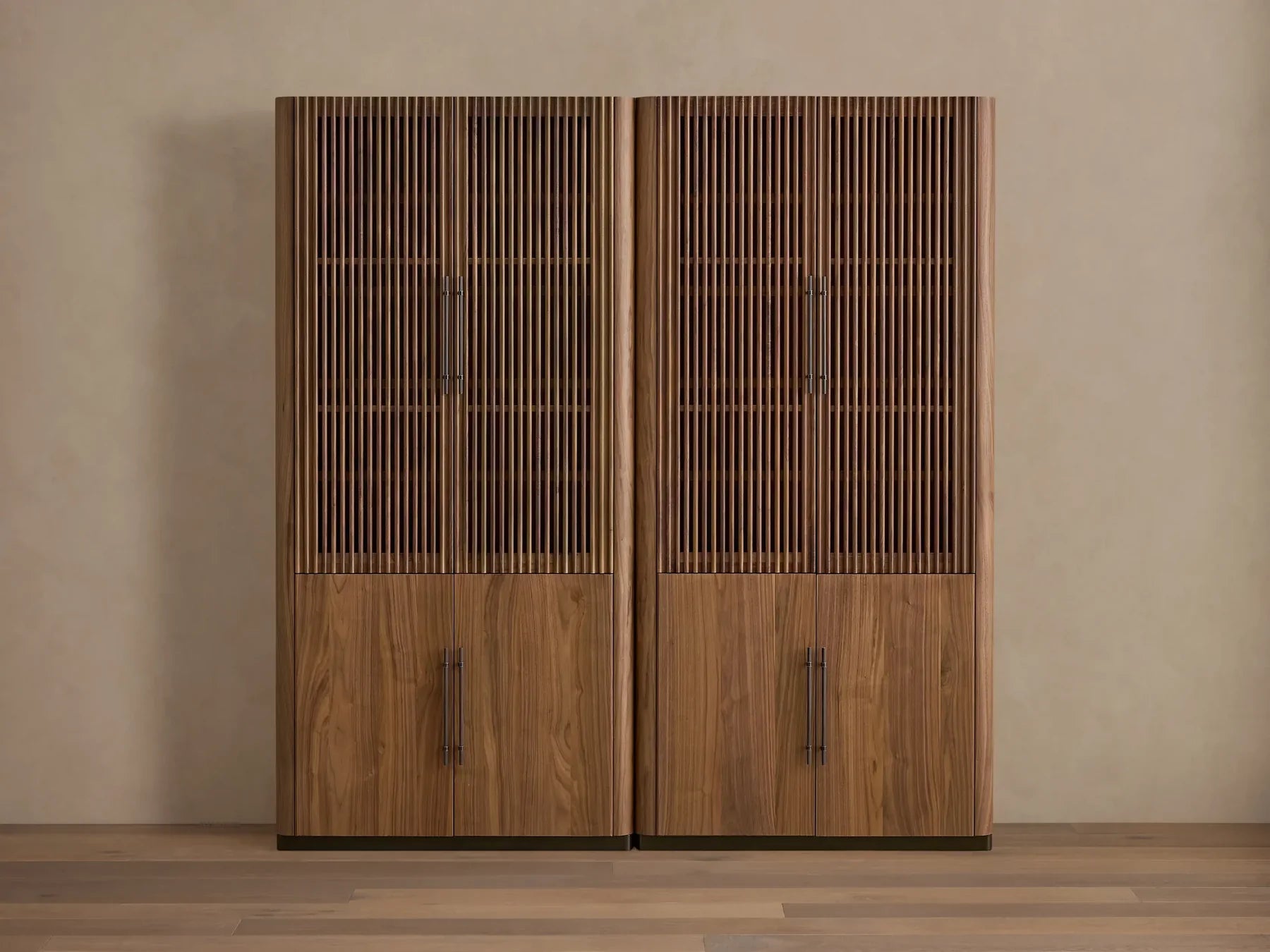 Piermont Modular Reeded Cabinet for Media Storage-Fullstarlighting