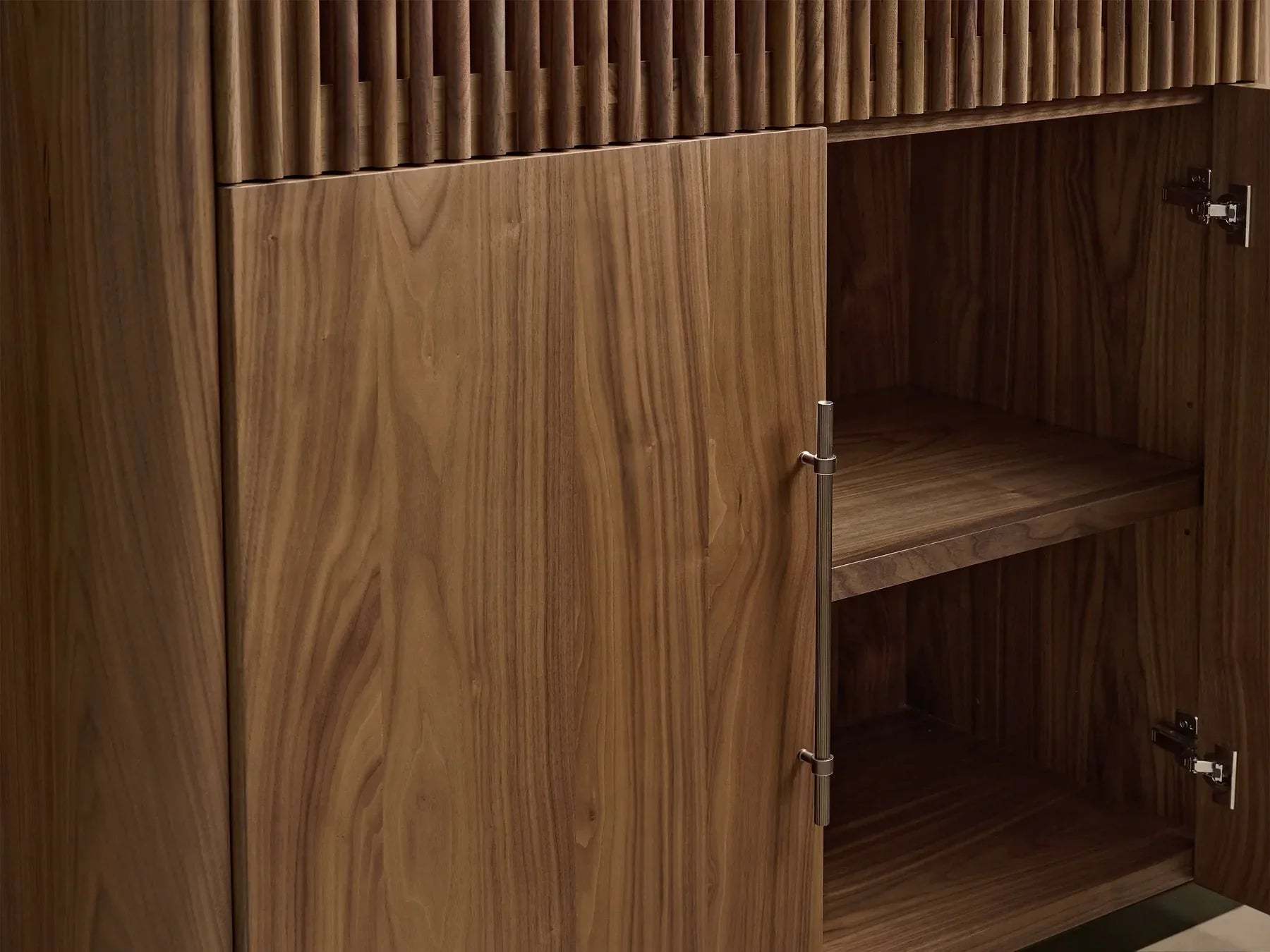 Piermont Modular Reeded Cabinet for Media Storage-Fullstarlighting