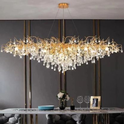 Ponky Dining Room Branch Chandelier-Fullstarlighting