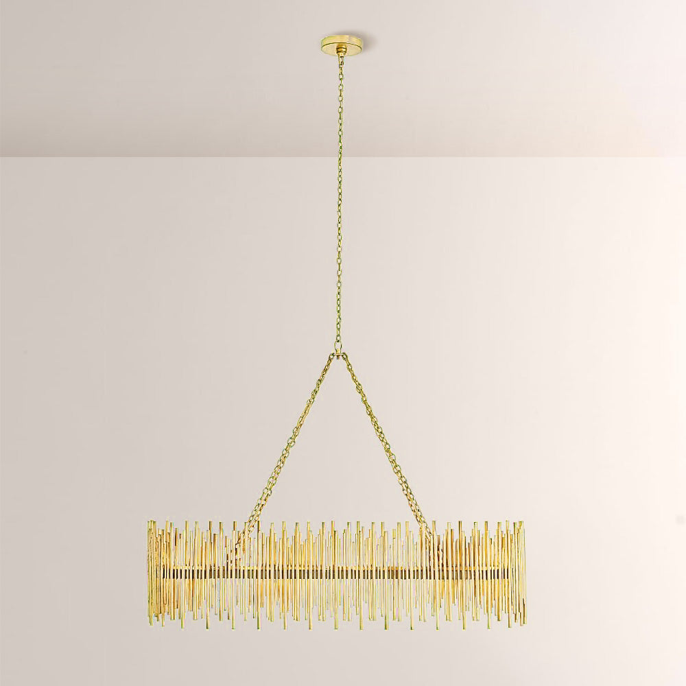Prertcia Oval Chandelier 44½"-Fullstarlighting