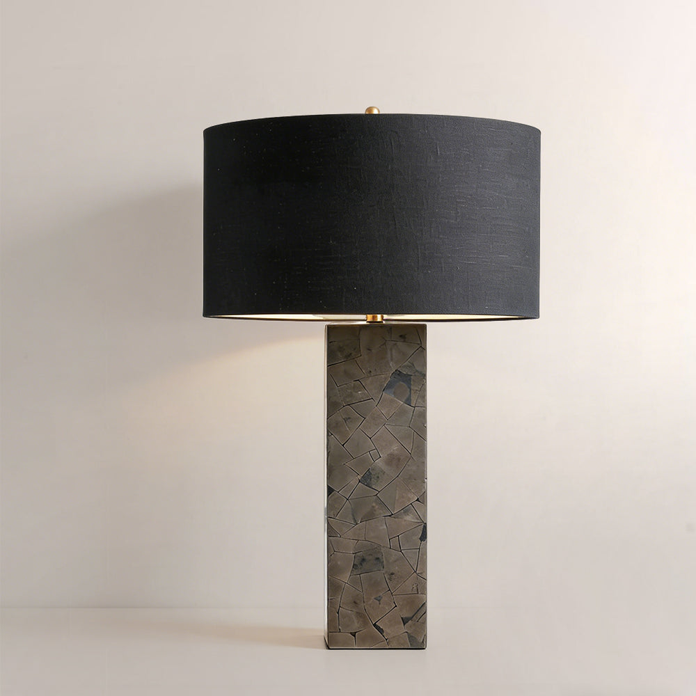 Pyrite Mosaic Table Lamp-Fullstarlighting