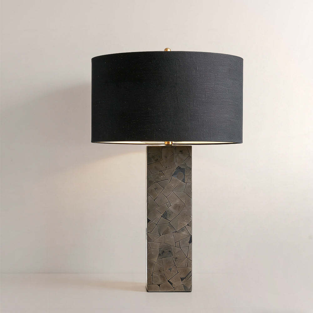 Pyrite Mosaic Table Lamp-Fullstarlighting