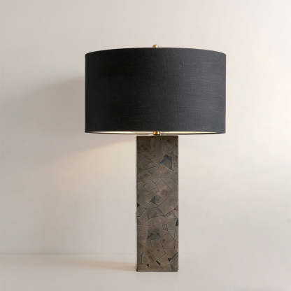 Pyrite Mosaic Table Lamp-Fullstarlighting