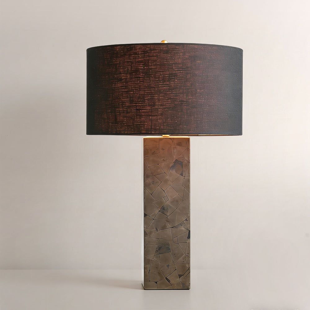 Pyrite Mosaic Table Lamp-Fullstarlighting