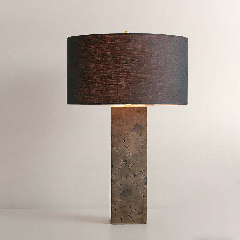 Pyrite Mosaic Table Lamp-Fullstarlighting