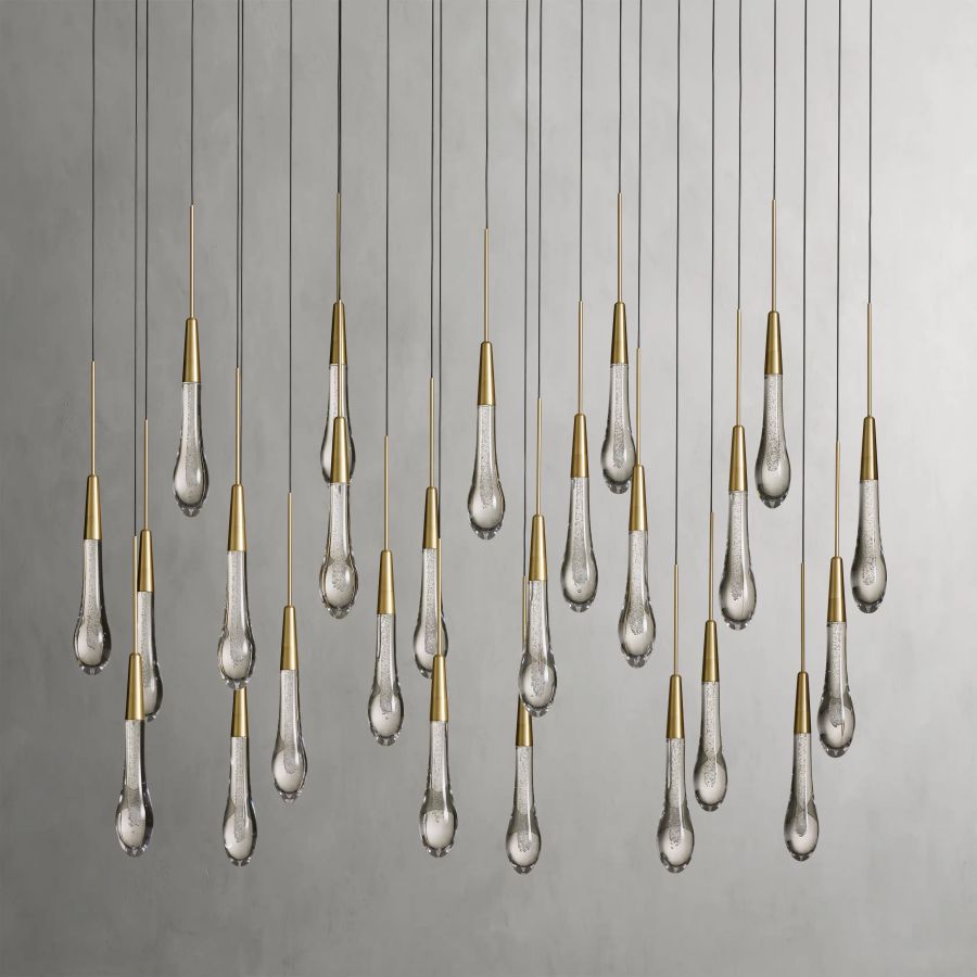 Raindrop Linear Chandelier-Fullstarlighting