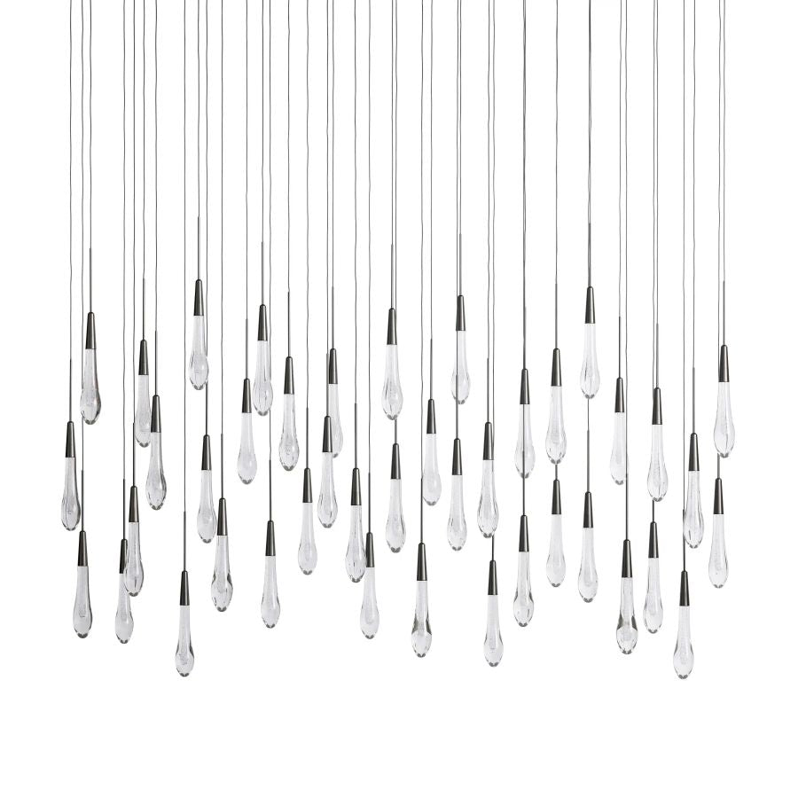 Raindrop Linear Chandelier-Fullstarlighting