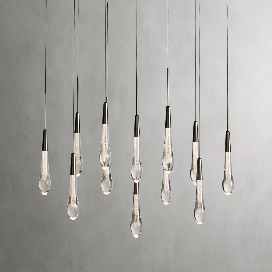 Raindrop Linear Chandelier-Fullstarlighting
