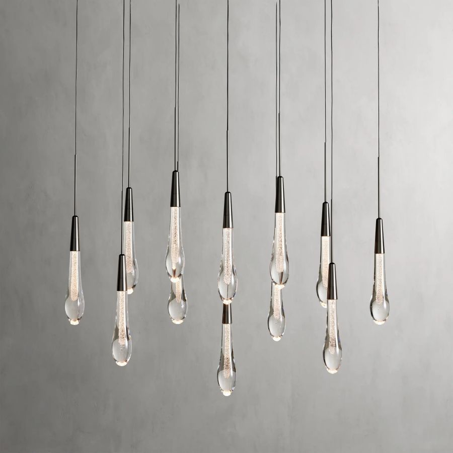 Raindrop Linear Chandelier-Fullstarlighting
