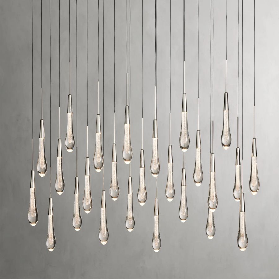 Raindrop Linear Chandelier-Fullstarlighting