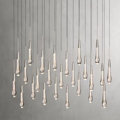 Raindrop Linear Chandelier-Fullstarlighting