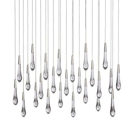 Raindrop Linear Chandelier-Fullstarlighting