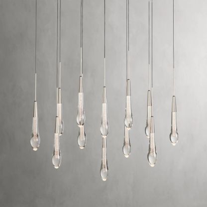 Raindrop Linear Chandelier-Fullstarlighting
