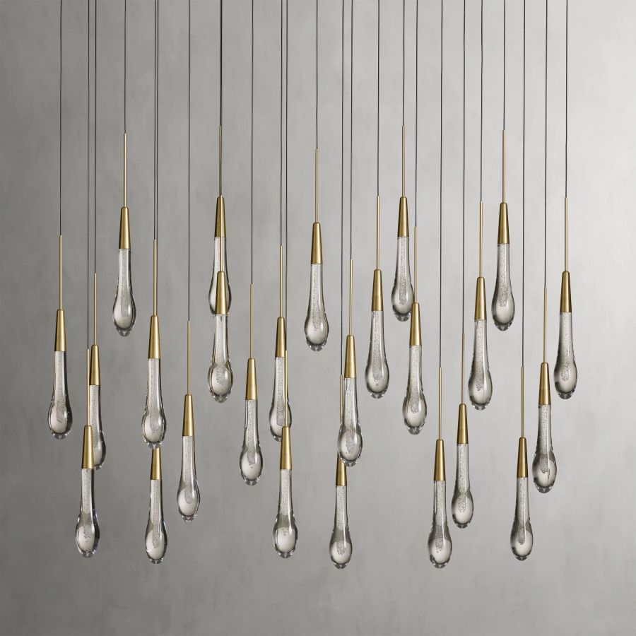 Raindrop Linear Chandelier-Fullstarlighting