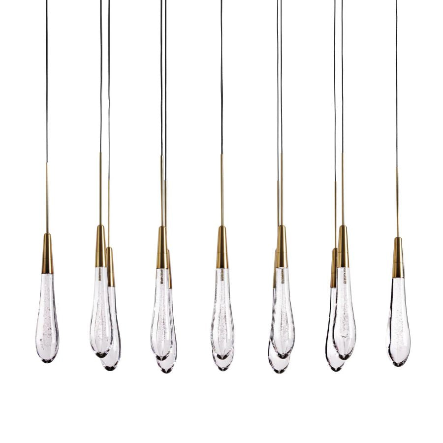 Raindrop Linear Chandelier-Fullstarlighting