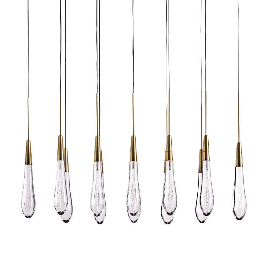 Raindrop Linear Chandelier-Fullstarlighting