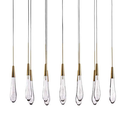Raindrop Linear Chandelier-Fullstarlighting