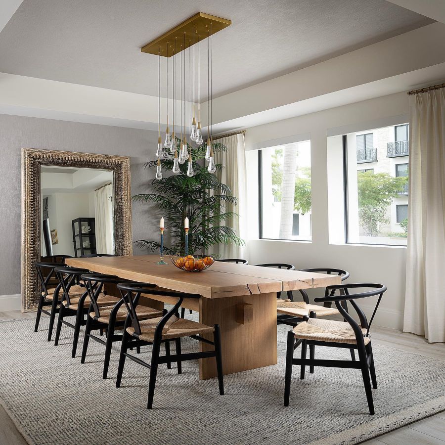 Raindrop Linear Chandelier-Fullstarlighting