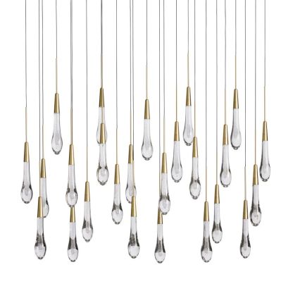 Raindrop Linear Chandelier-Fullstarlighting