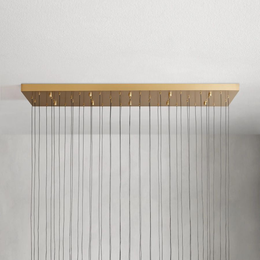 Raindrop Linear Chandelier-Fullstarlighting