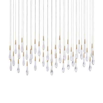 Raindrop Linear Chandelier-Fullstarlighting