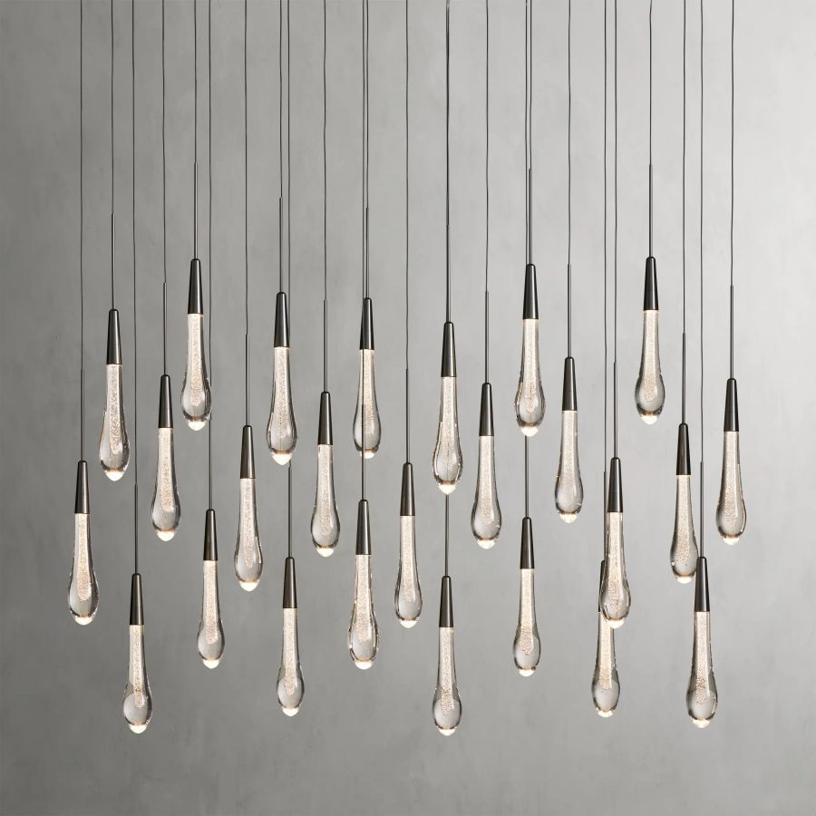 Raindrop Linear Chandelier-Fullstarlighting