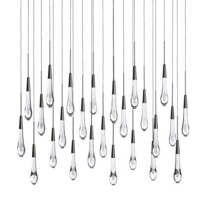 Raindrop Linear Chandelier-Fullstarlighting