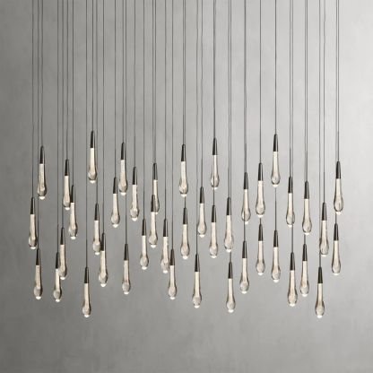 Raindrop Linear Chandelier-Fullstarlighting