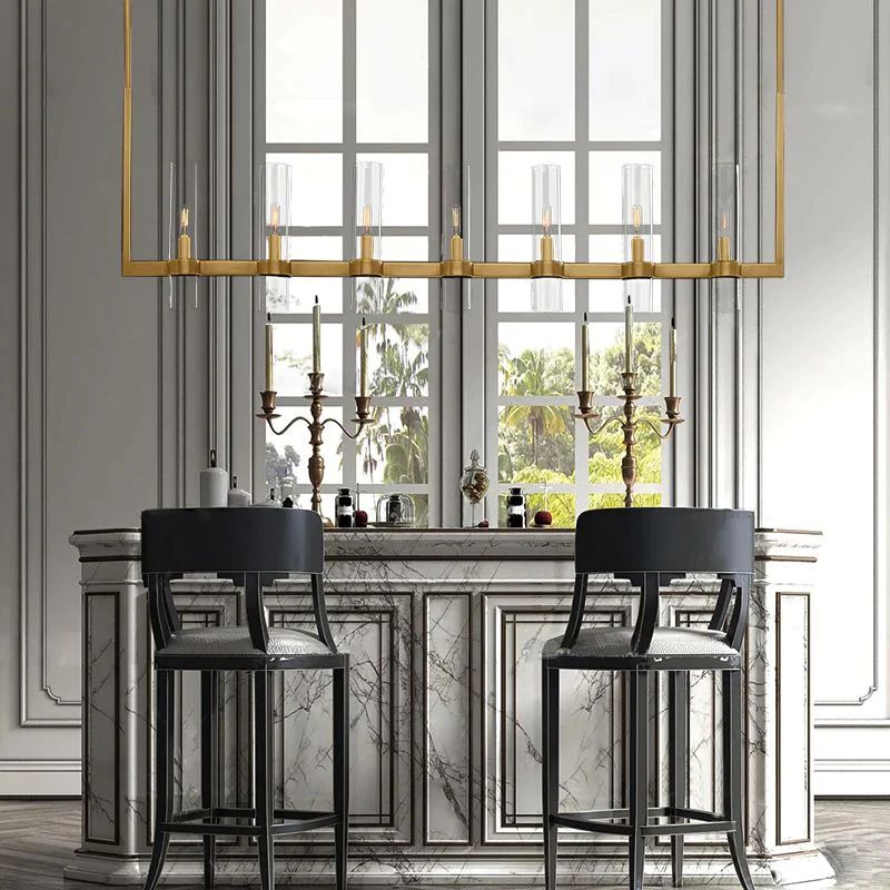 Rachel Linear Chandelier 59''-Fullstarlighting