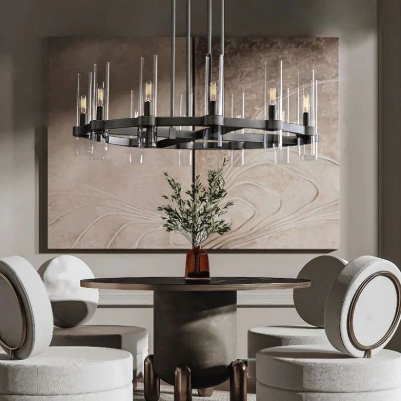 Rachel Round Chandelier 36''