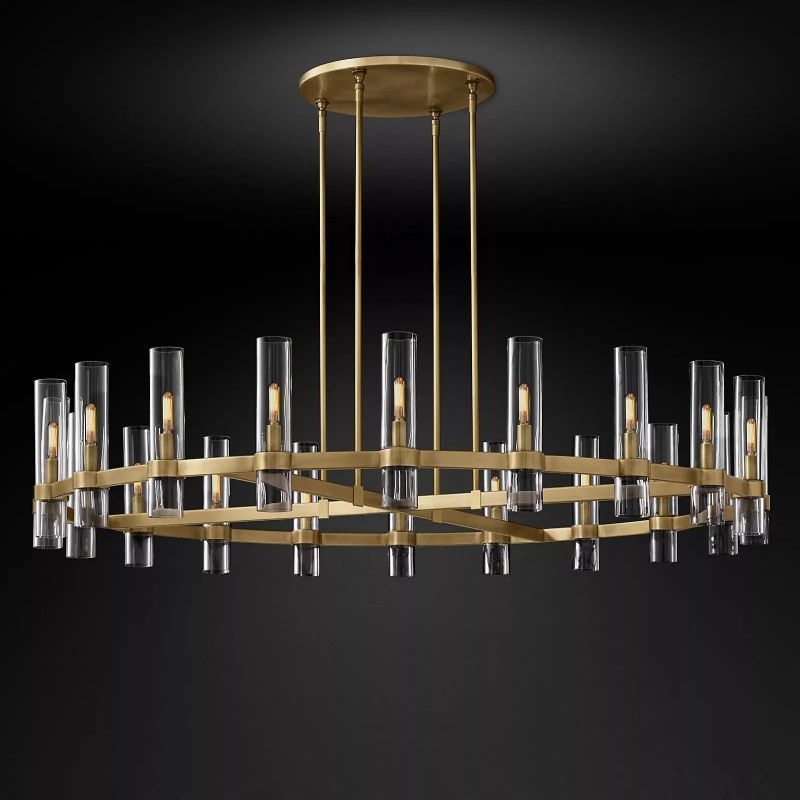 Rachel Round Chandelier 60''