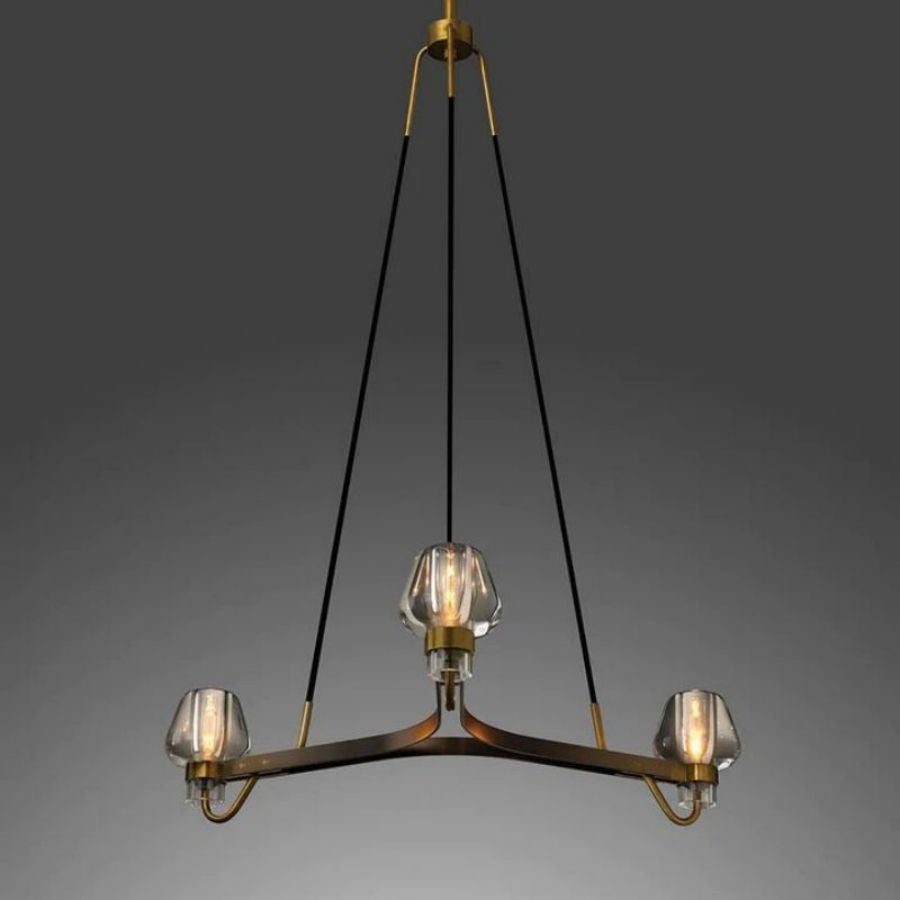 Raibero 3 Light Chandelier-Fullstarlighting