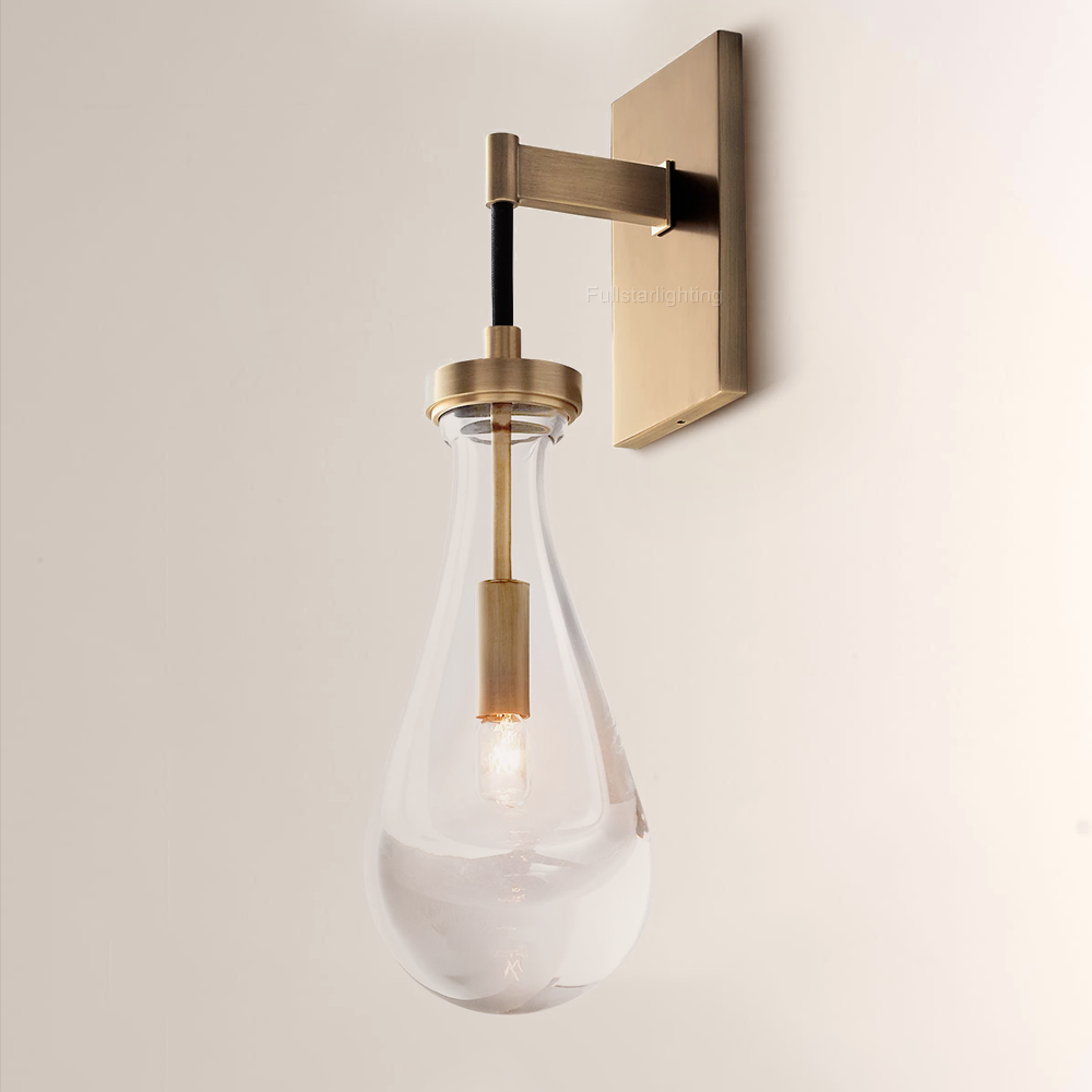 Raindrop Wall Sconce-Fullstarlighting