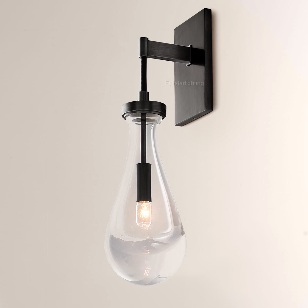 Raindrop Wall Sconce-Fullstarlighting