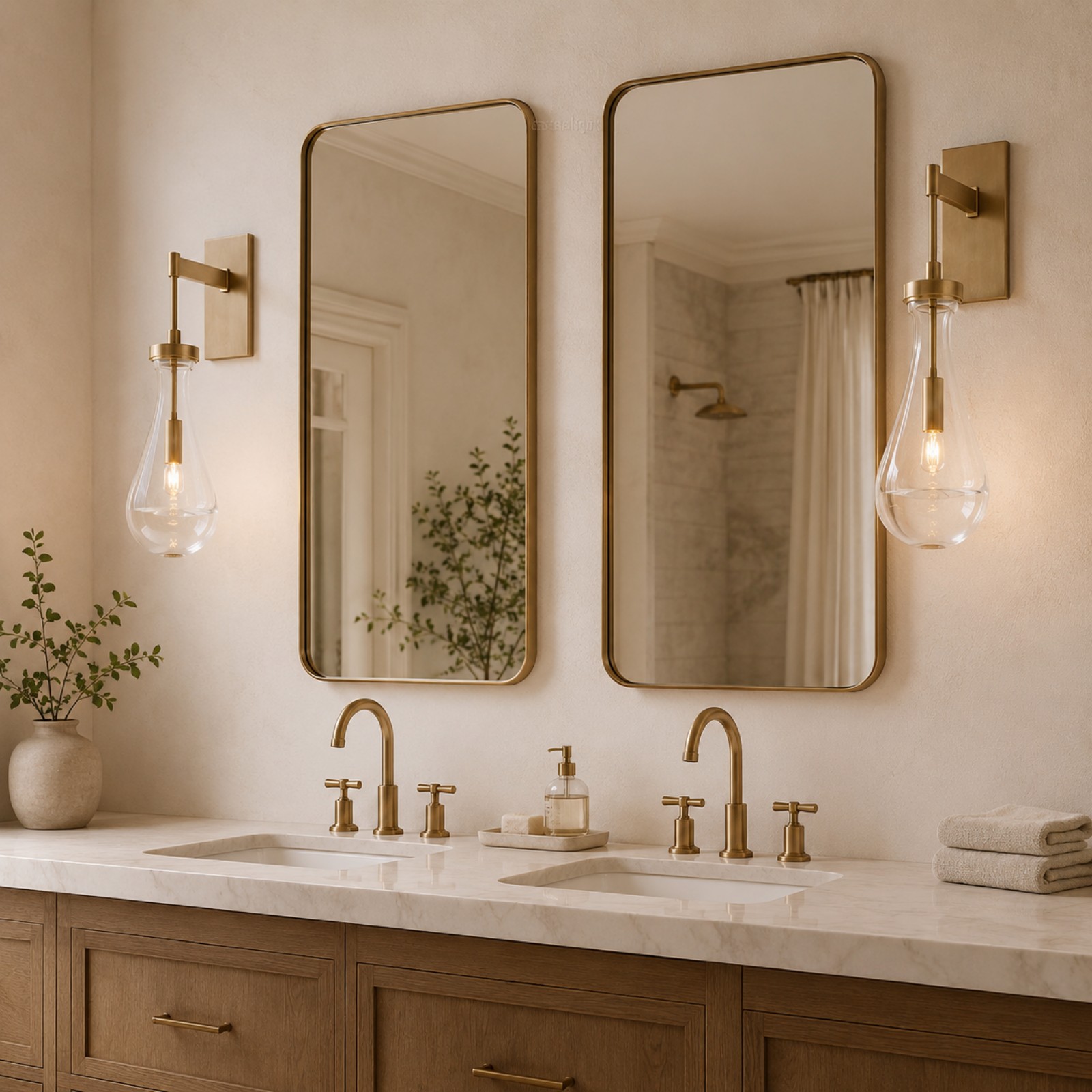 Raindrop Rod Wall Sconce