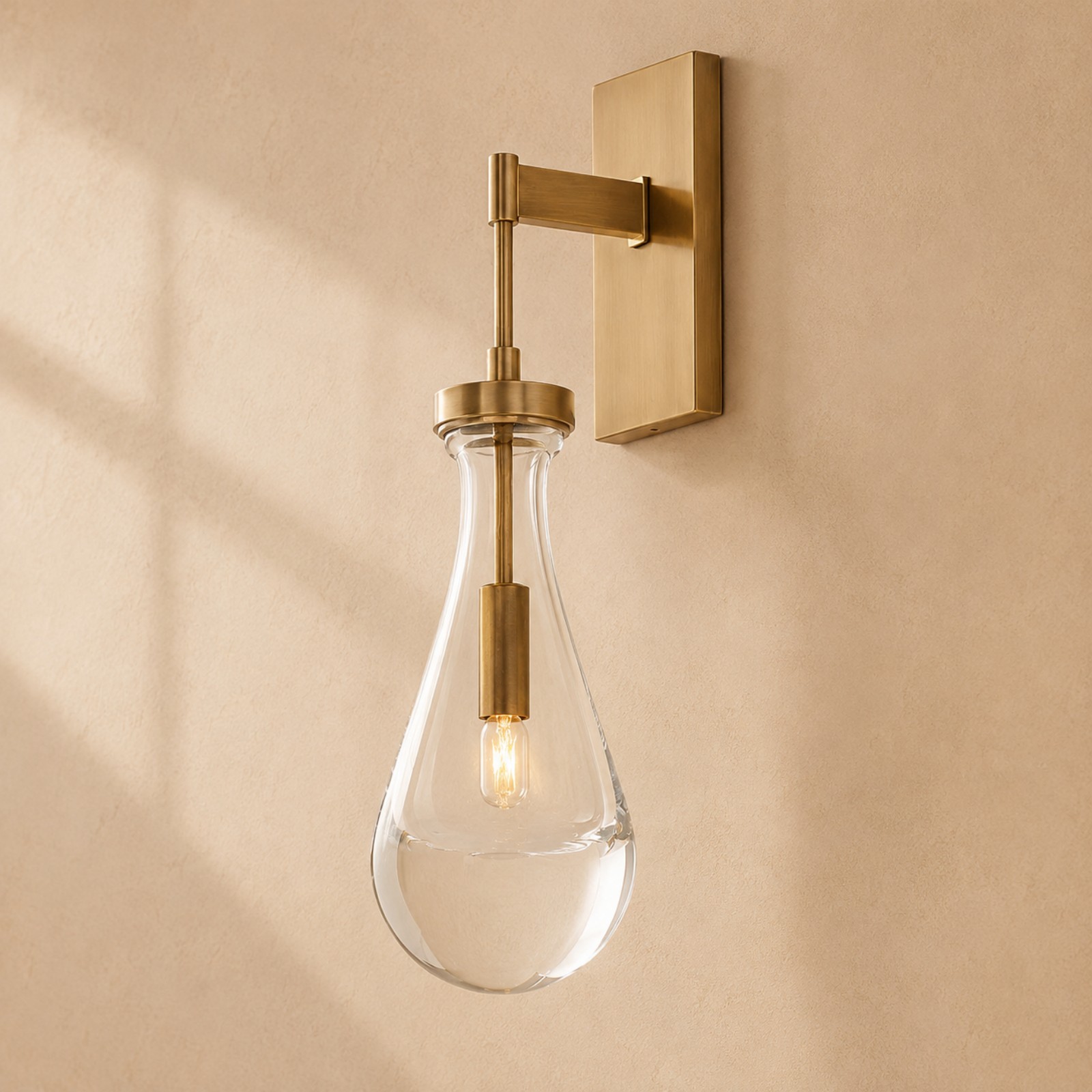 Raindrop Rod Wall Sconce