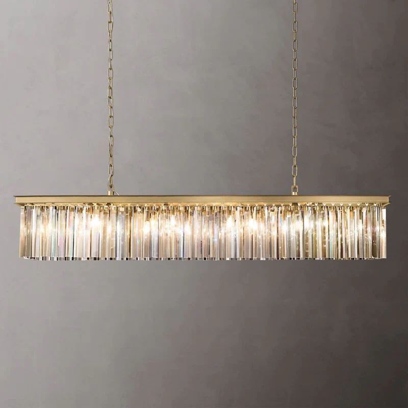Raly Rectangular Chandelier 49"W/60"W-Fullstarlighting
