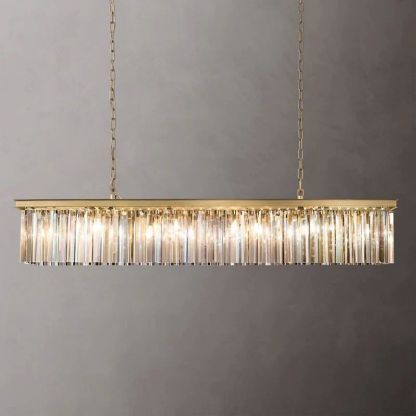 Raly Rectangular Chandelier 49"W/60"W-Fullstarlighting