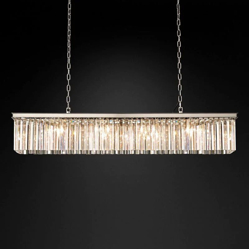Raly Rectangular Chandelier 49"W/60"W-Fullstarlighting