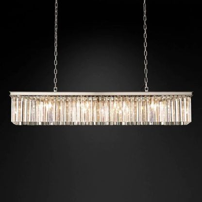 Raly Rectangular Chandelier 49"W/60"W-Fullstarlighting