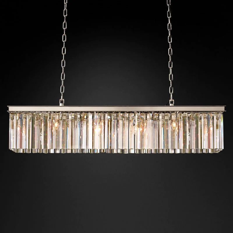 Raly Rectangular Chandelier 49"W/60"W-Fullstarlighting