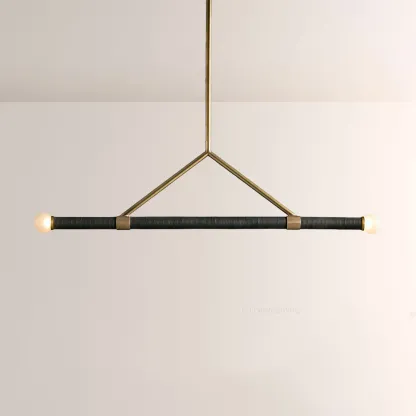 Randall Leather Pendant-Fullstarlighting
