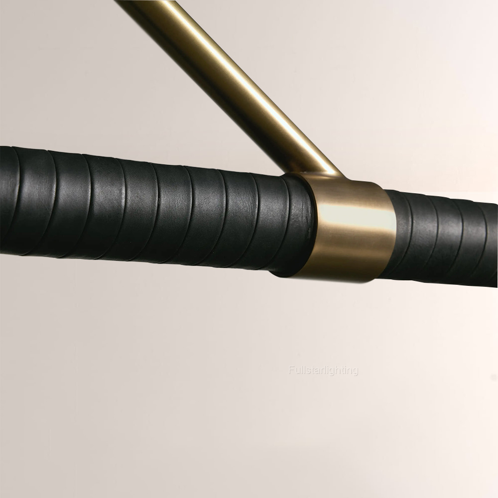 Randall Leather Pendant-Fullstarlighting