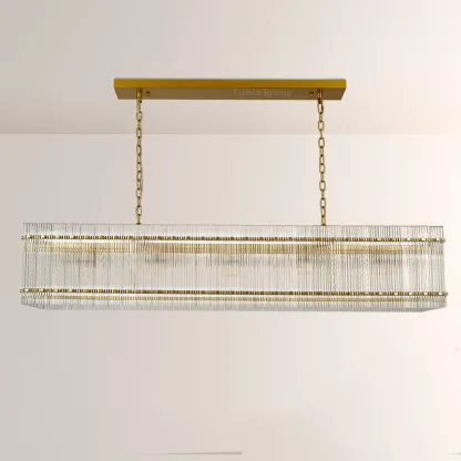 Mara Rectangular Chandelier 54''