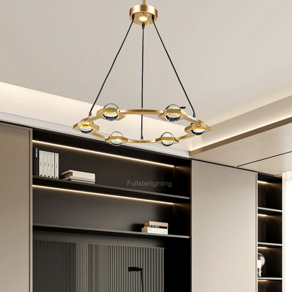 Genius Round Chandelier 36"