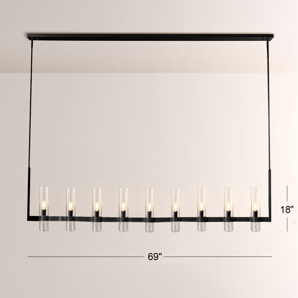 Rachel Linear Chandelier 71''
