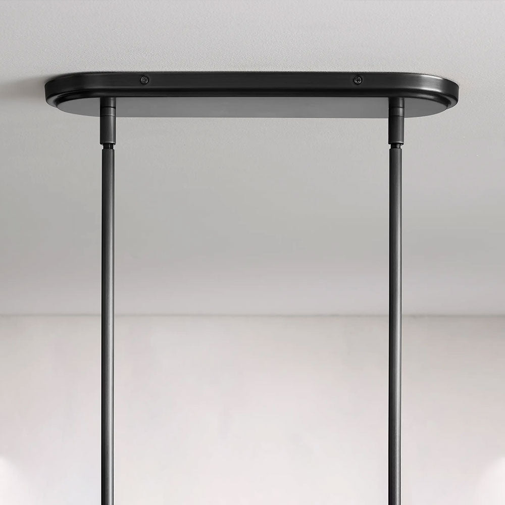 Rhodes Linear Chandelier 5/6 Light For Living Room-Fullstarlighting