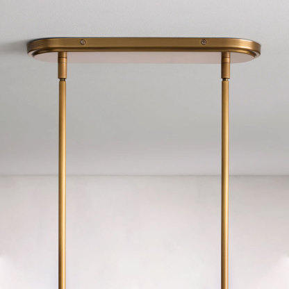 Rhodes Linear Chandelier 5/6 Light For Living Room-Fullstarlighting
