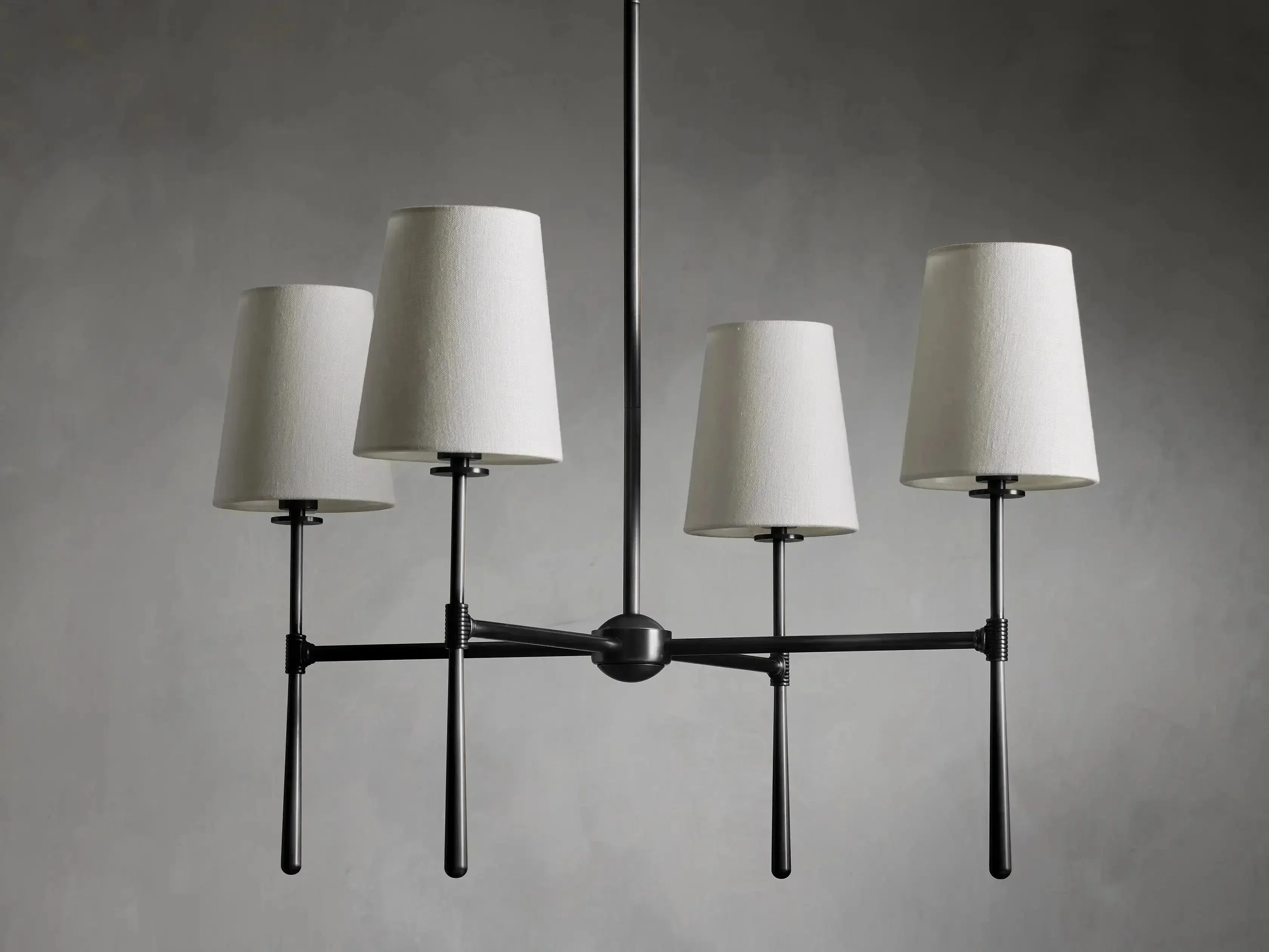 Rhodes Round Chandelier 4/6 Light For Living Room-Fullstarlighting